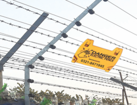Electric Fence Security System in Lahore Pakistan
