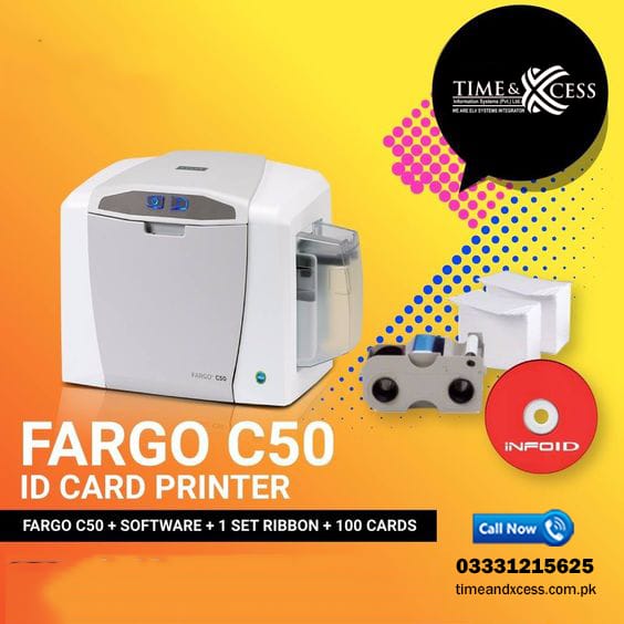 fargo id card printers in Lahore Pakistan