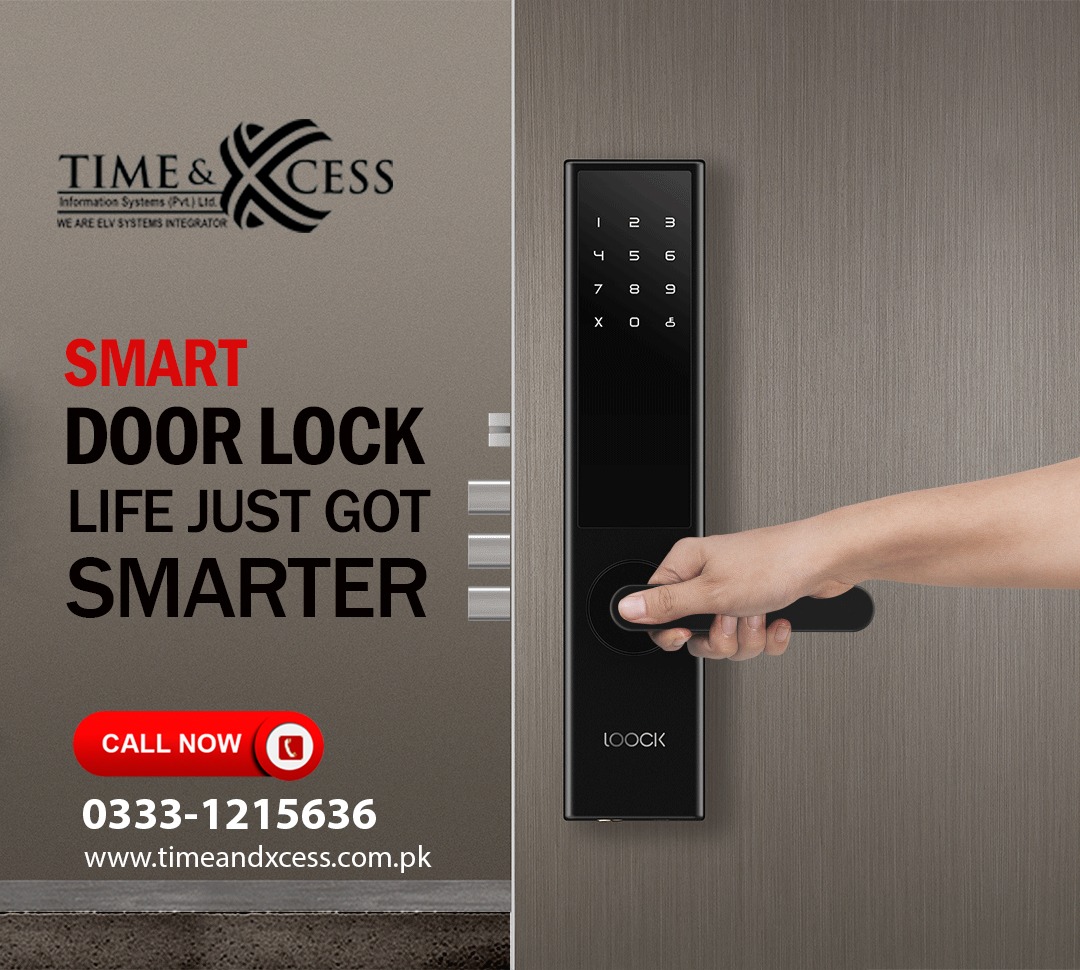 ZKTeco Rfid Smart Door Lock in Pakistan